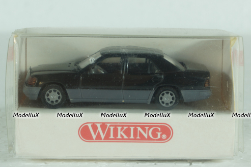 Mercedes E320 W124, Black, Wiking 1:87 