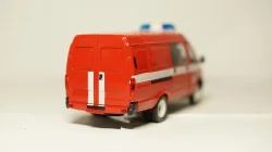 Газ 3221 Газель, пожарная 01, Агат 1:43