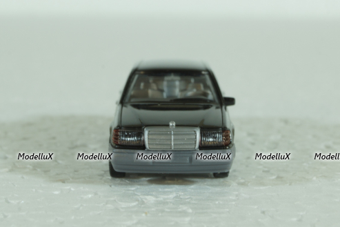 Mercedes E320 W124, Black, Wiking 1:87 