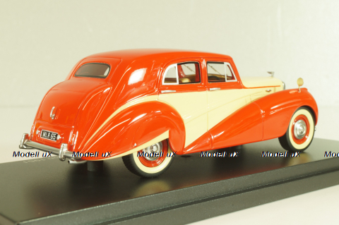 Bentley MK VI Harold Radford Countryman Saloon 1951, red/beige, 43485, BOS 1:43