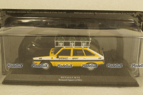 Renault 30 TS (1981) Team Renault Sport, Rally Assistance №20