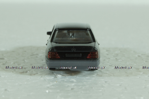 Mercedes E320 W124, Black, Wiking 1:87 