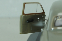 Mercedes-Benz 220 S Ponton (W180) 1956, dealer packing, grey, Faller 1:43