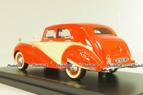 Bentley MK VI Harold Radford Countryman Saloon 1951, red/beige, 43485, BOS 1:43