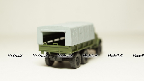 Зил 131 борт с тентом хаки, Herpa 1:87 