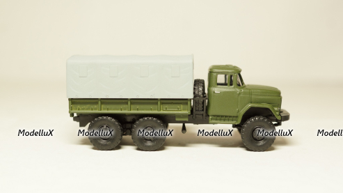Зил 131 борт с тентом хаки, Herpa 1:87 