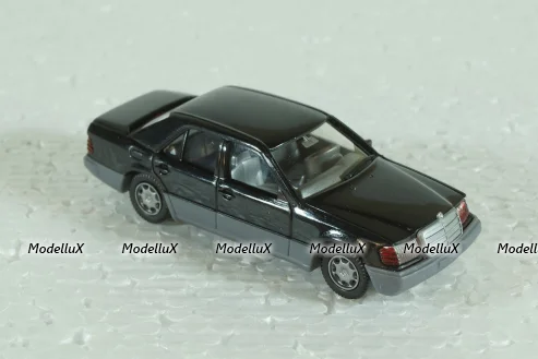 Mercedes E320 W124, Black, Wiking 1:87 
