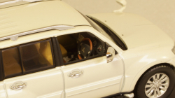 Mitsubishi Pajero 4WD, metallic-white, F43-075, First43 1:43