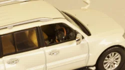 Mitsubishi Pajero 4WD, metallic-white, F43-075, First43 1:43