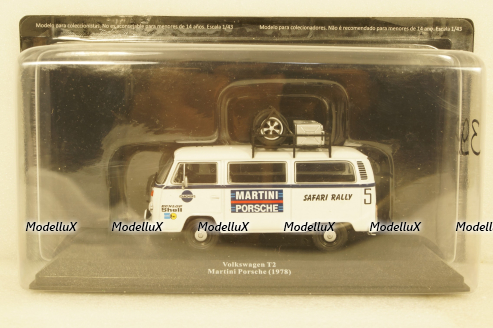 Volkswagen Т2  Martini Porsche (1978), Rally Assistance №39 1:43