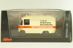 Mercedes-Benz L 408 RTW, Ambulance, 450358100, Schuco 1:43