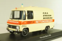 Mercedes-Benz L 408 RTW, Ambulance, 450358100, Schuco 1:43