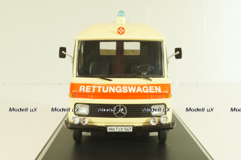 Mercedes-Benz L 408 RTW, Ambulance, 450358100, Schuco 1:43