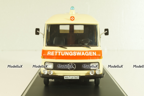 Mercedes-Benz L 408 RTW, Ambulance, 450358100, Schuco 1:43