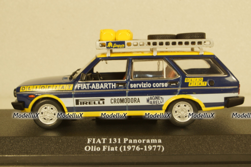 Fiat 131 Panorama (1976-1977) Team Olio Fiat, Rally Assistance №22