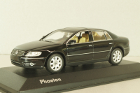 Volkswagen Phaeton 2002, black, Minichamps 1:43