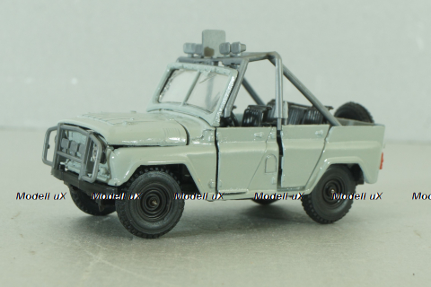 Уаз-469, Триал, белый, Агат 1:43