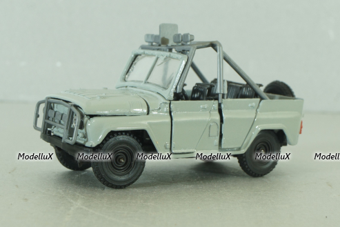Уаз-469, Триал, белый, Агат 1:43