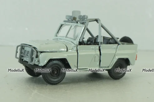Уаз-469, Триал, белый, Агат 1:43