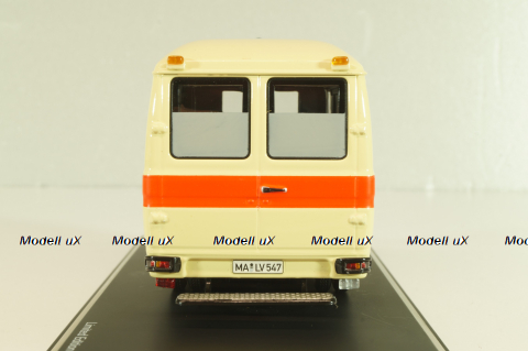 Mercedes-Benz L 408 RTW, Ambulance, 450358100, Schuco 1:43