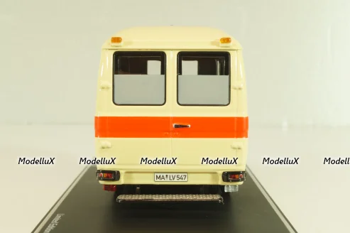 Mercedes-Benz L 408 RTW, Ambulance, 450358100, Schuco 1:43