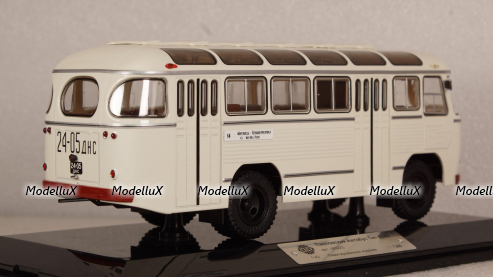 ПАЗ 652Б маршрут Марганець - Червоногригорiвка 1968 г.,165223, DiP Models 1:43