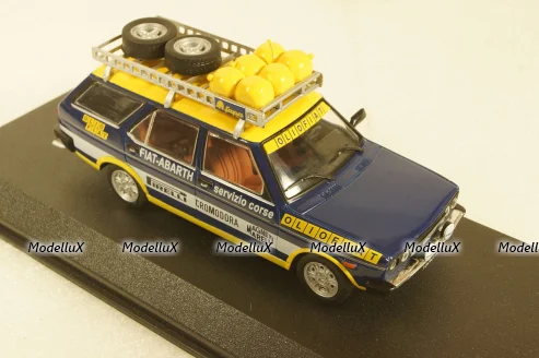 Fiat 131 Panorama (1976-1977) Team Olio Fiat, Rally Assistance №22