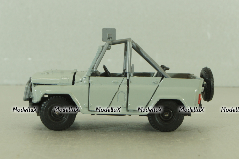 Уаз-469, Триал, белый, Агат 1:43