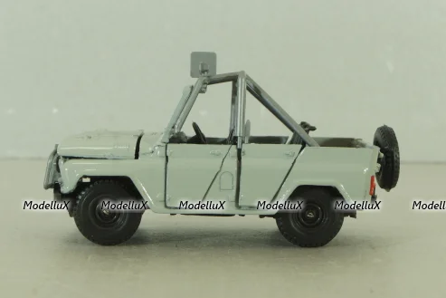Уаз-469, Триал, белый, Агат 1:43
