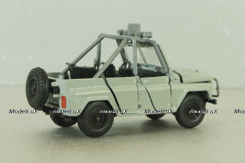 Уаз-469, Триал, белый, Агат 1:43