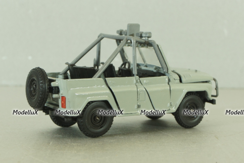 Уаз-469, Триал, белый, Агат 1:43