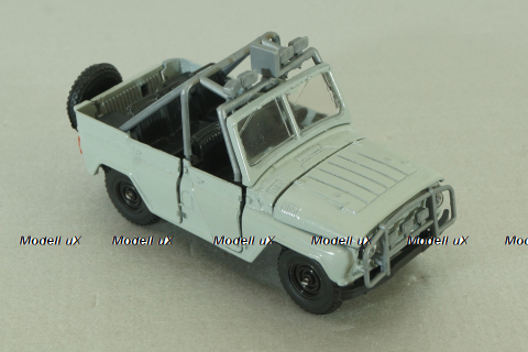 Уаз-469, Триал, белый, Агат 1:43