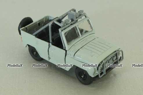 Уаз-469, Триал, белый, Агат 1:43