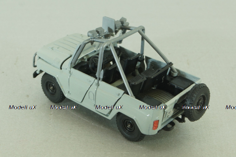 Уаз-469, Триал, белый, Агат 1:43