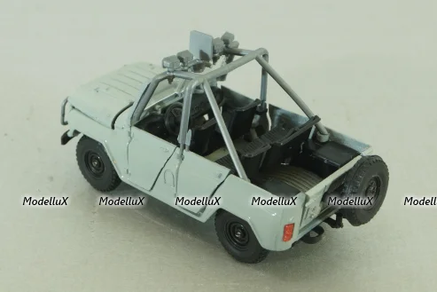 Уаз-469, Триал, белый, Агат 1:43