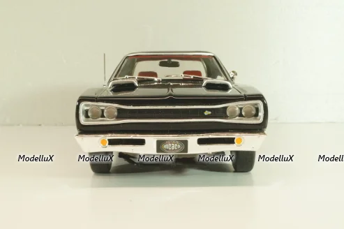 Dodge Coronet Super Bee 1969, black, AMM1347, AutoWorld 1:18