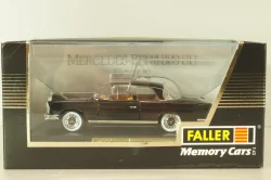 Mercedes-Benz 220 SE Coupe (W111) 1965, black, 4317, Faller 1:43