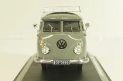 Volkswagen T1 Transporter "Schnellbautrupp" 1950, van with roof rack, grey, Schuco 1:43