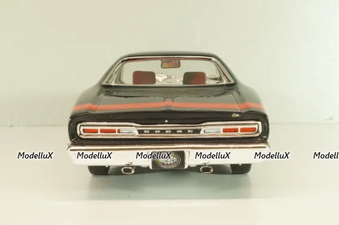 Dodge Coronet Super Bee 1969, black, AMM1347, AutoWorld 1:18