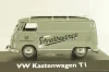 Volkswagen T1 Transporter "Schnellbautrupp" 1950, van with roof rack, grey, Schuco 1:43