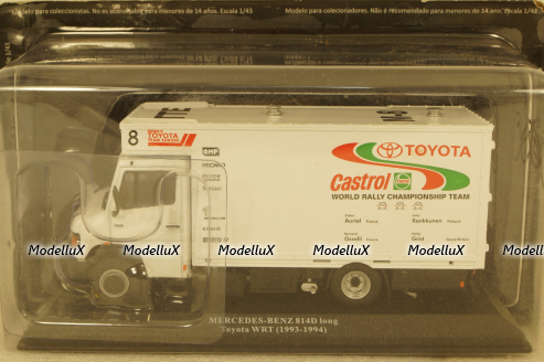 Mercedes 814 D long Toyota Castrol Team,  Rally Assistance №38 1:43