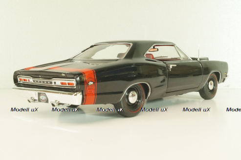 Dodge Coronet Super Bee 1969, black, AMM1347, AutoWorld 1:18