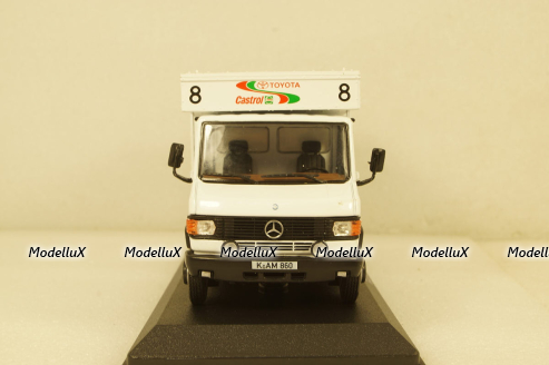 Mercedes 814 D long Toyota Castrol Team,  Rally Assistance №38 1:43