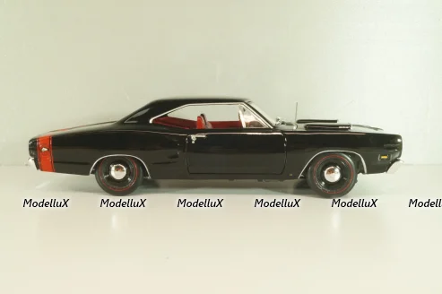Dodge Coronet Super Bee 1969, black, AMM1347, AutoWorld 1:18