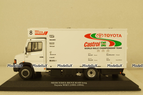 Mercedes 814 D long Toyota Castrol Team,  Rally Assistance №38 1:43
