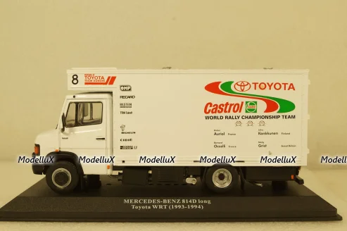 Mercedes 814 D long Toyota Castrol Team,  Rally Assistance №38 1:43