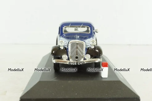 Citroen Traction 7 Coupe 1935, blue/black, N022, Nostalgie 1:43