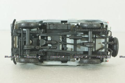 Уаз-469, Триал, белый, Агат 1:43