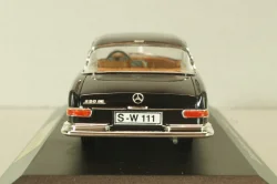 Mercedes-Benz 220 SE Coupe (W111) 1965, black, 4317, Faller 1:43