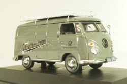 Volkswagen T1 Transporter "Schnellbautrupp" 1950, van with roof rack, grey, Schuco 1:43